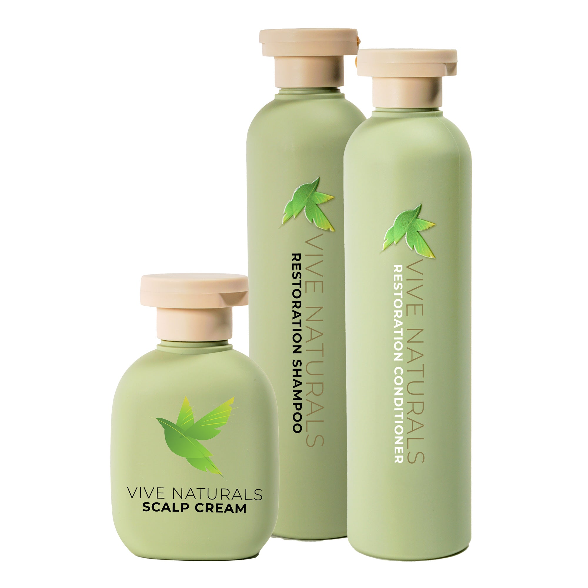 Vive Naturals Hair Restoration Treatment – Complete 3-Step System